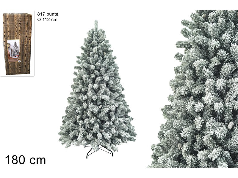 ALBERO ABETE SNOW 180 CM ART