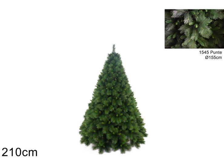 ALBERO DI NATALE KING 210CM