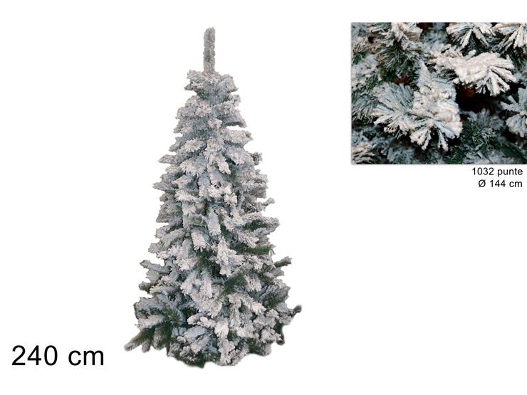 ALBERO DI NATALE PINO SESTRIERE 240CM