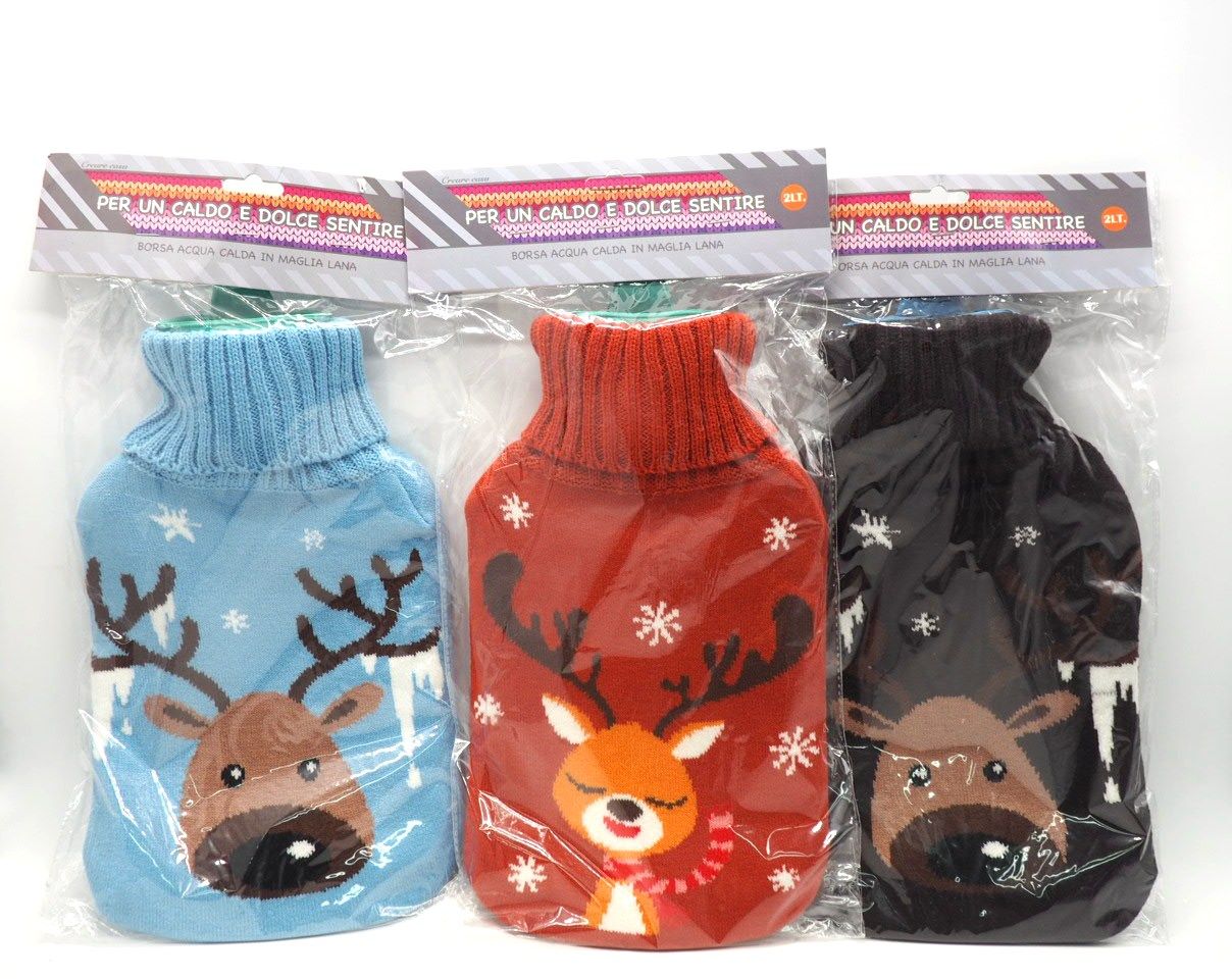 BORSA ACQUA CALDA DECO NATALE