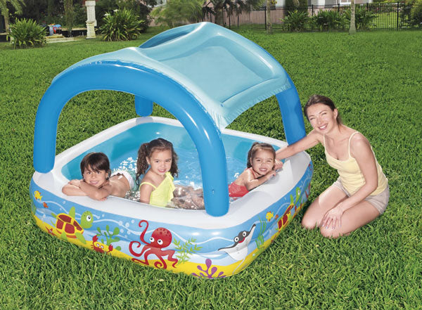 Piscina pesci tropicali 140x140x114cm
