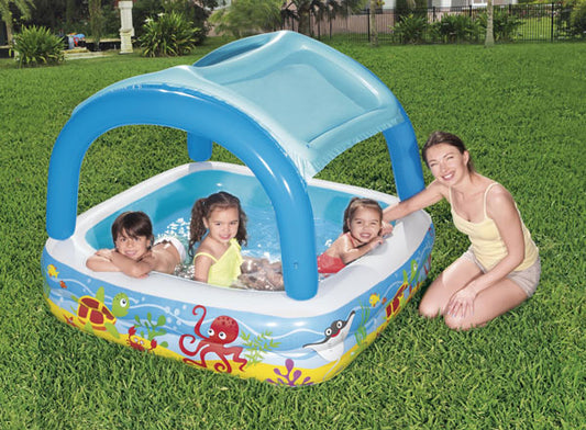Piscina pesci tropicali 140x140x114cm