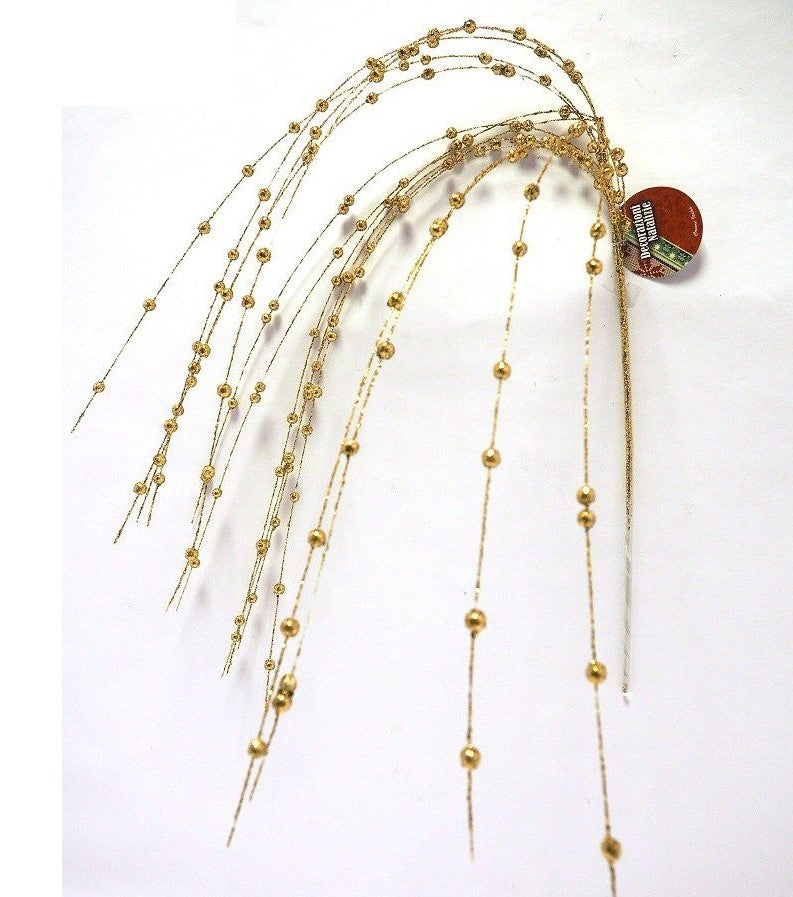 RAMO C/BACCHE LUCENTI ORO