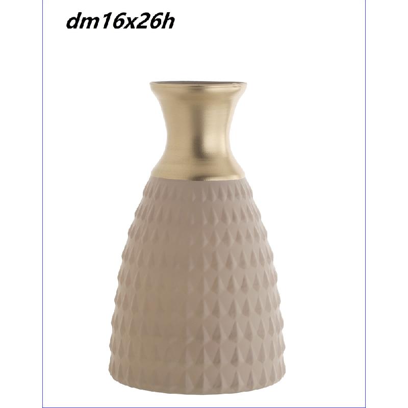 SETA CRETA GOLD VASO SHAILA D.16XH26