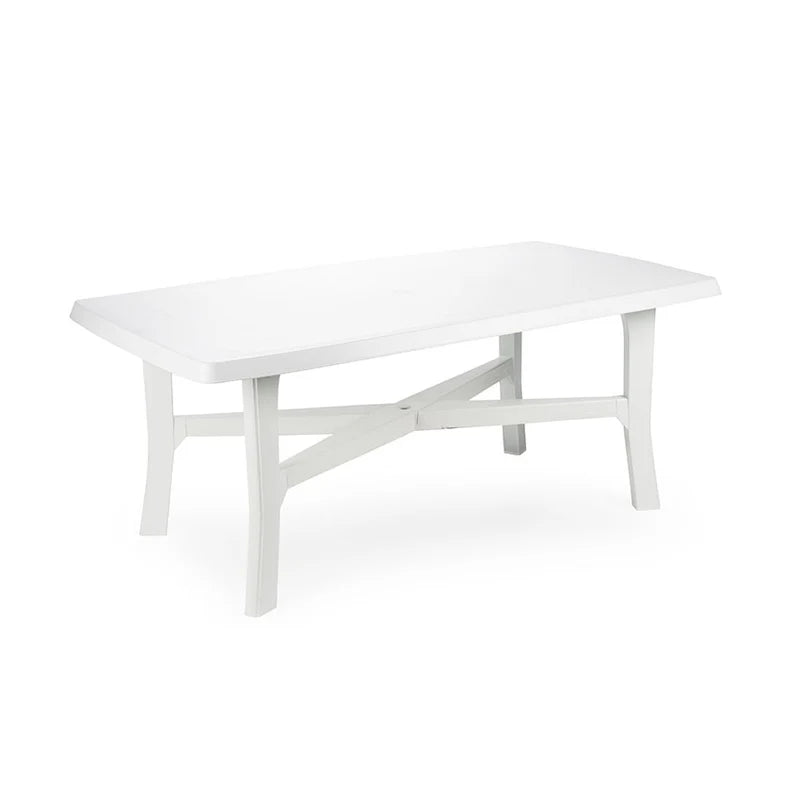 TAVOLO RETTANGOLARE SENNA BIANCO 180X100
