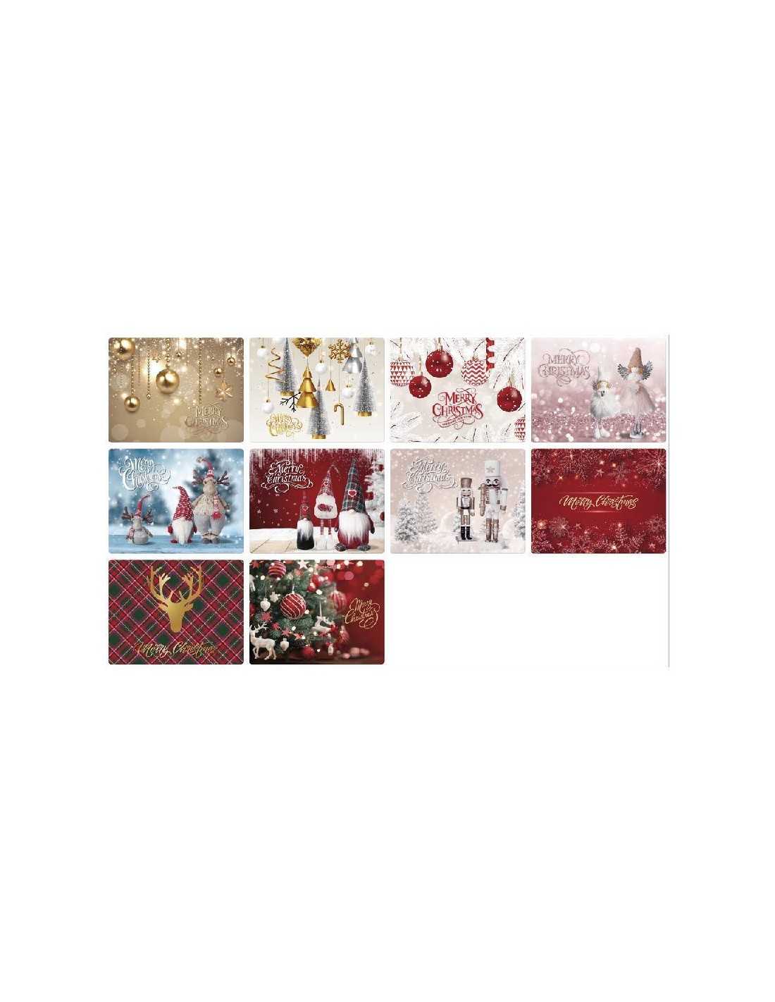 CHRISTMAS PLACEMAT 45X35 CM. ASSORT.