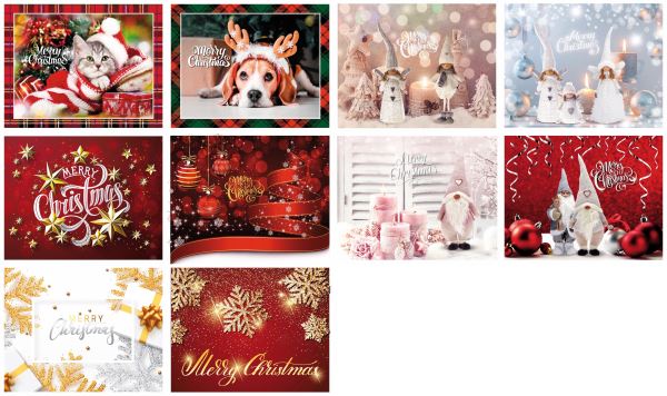 CHRISTMAS PLACEMAT 45X35CM ASSORTED.