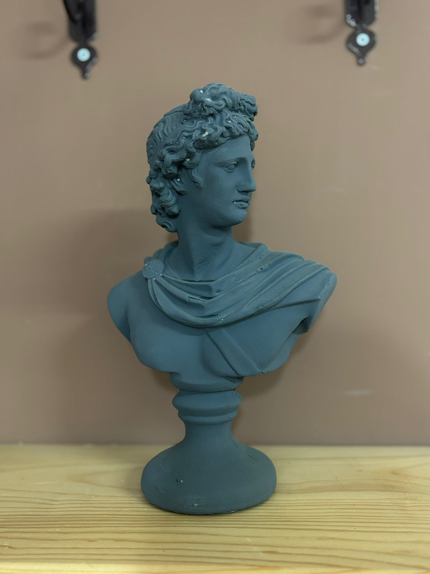STATUA BUSTO IN CERAMICA h32cm