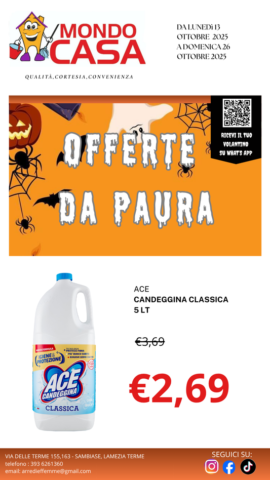 VOLANTINO VALIDO DAL 13/10/25 AL 26/10/25