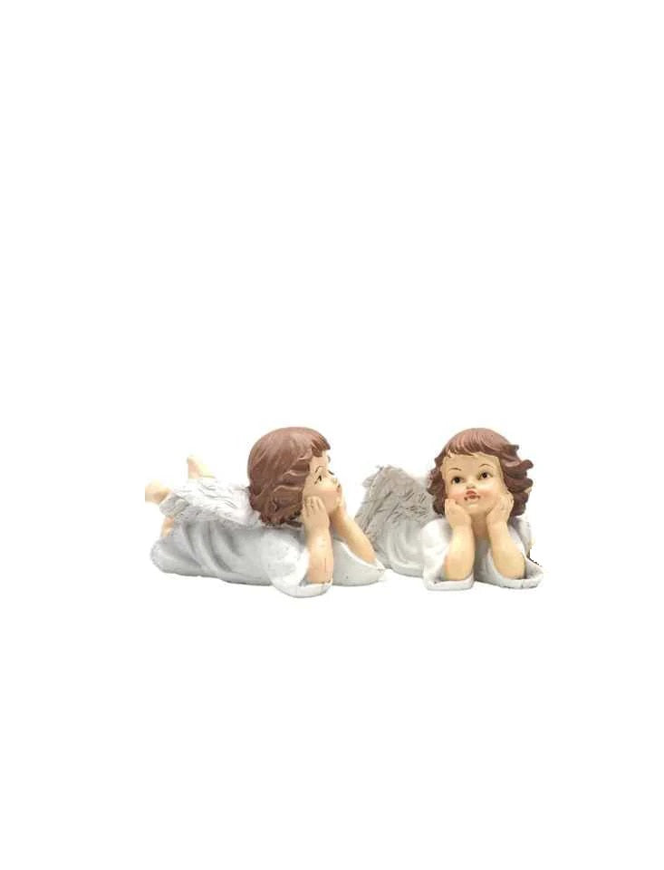 MEDIUM OLD STYLE COUPLE LYING ANGELS ASSORT.