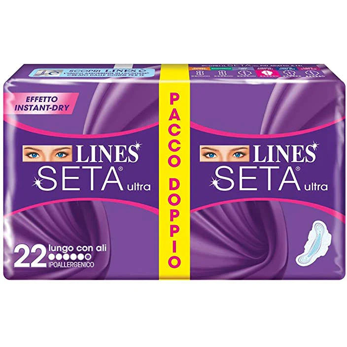 ABSORB.LINES SILK ULTRA P/DOUBLE