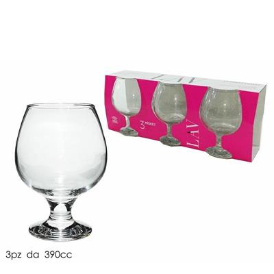 BICCHIERI 3PZ BALLON MISKET 390CC