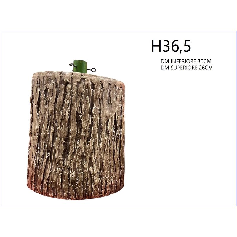 BASE PER ALBERO DI NATALE TRONCO BROWN