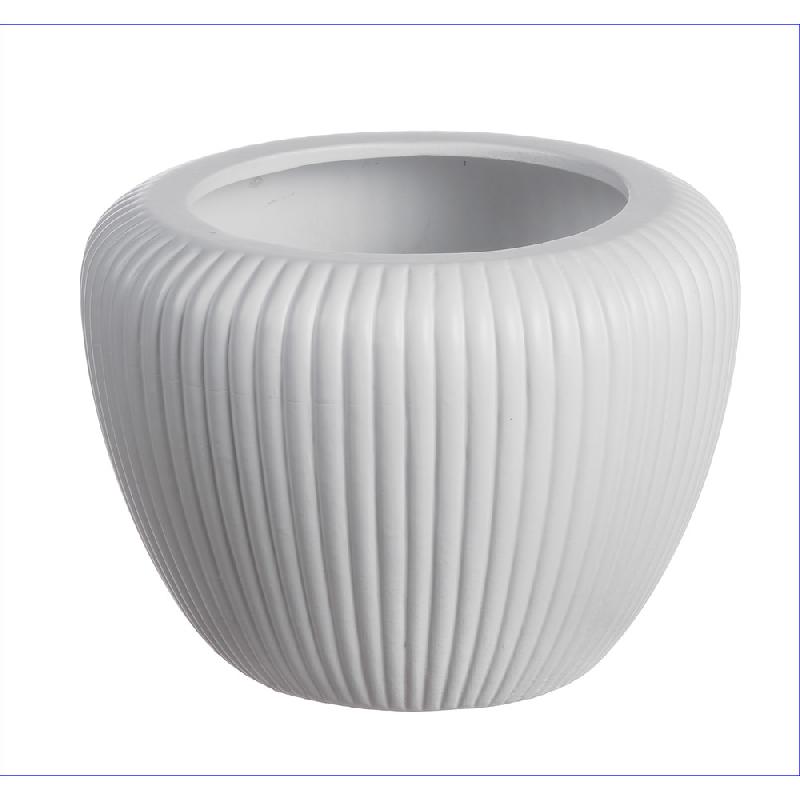 VASO IN CERAMICA BLANQUE D 18X H 13,5