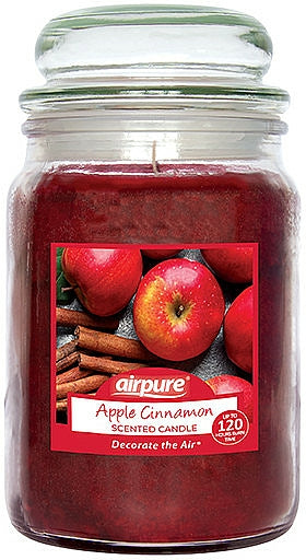 SCENTED CANDLE D. 28H APPLE AND CINNAMON