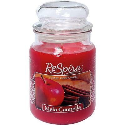 SCENTED CANDLE D. 28H APPLE AND CINNAMON