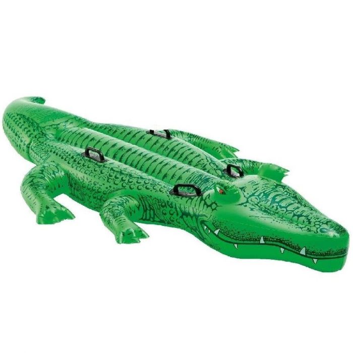 Large crocodile ride-on 203X114cm