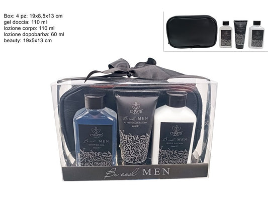 CONF.REGALO UOMO SET BAGNO 4PZ.