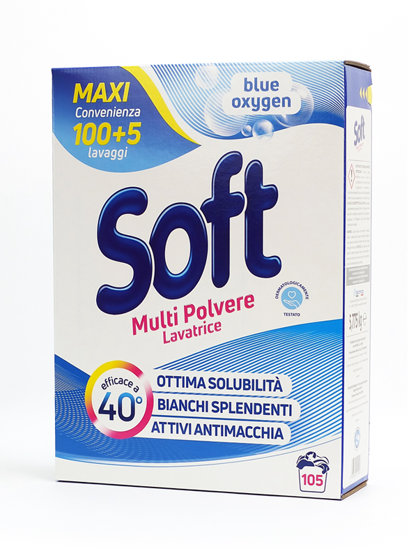 SOFT BOX OXYGEN BLUE 100+5 DOSES