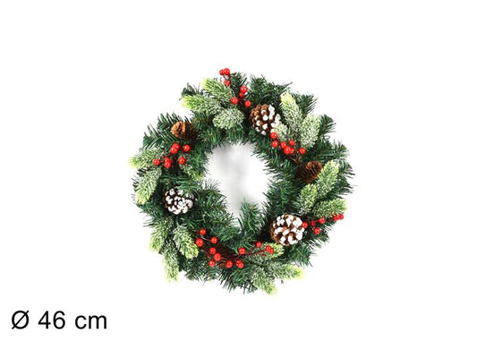 ROUND BEHIND DOOR GARLAND 46CM