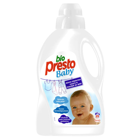 ORGANIC WASHING MACHINE PRESTO BABY 25 DOSES