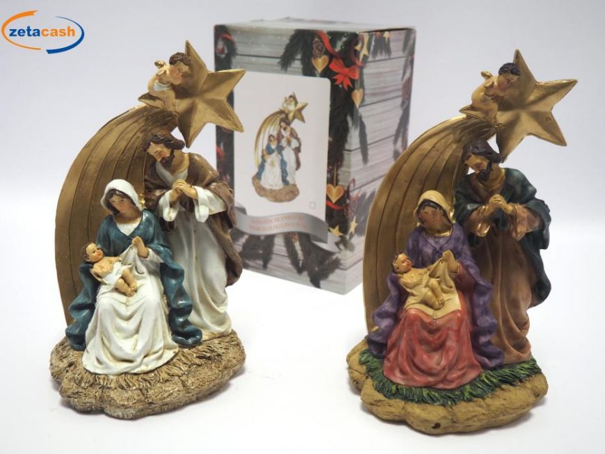 NATIVITY" UNIQUE PIECE ON 22CM BASE