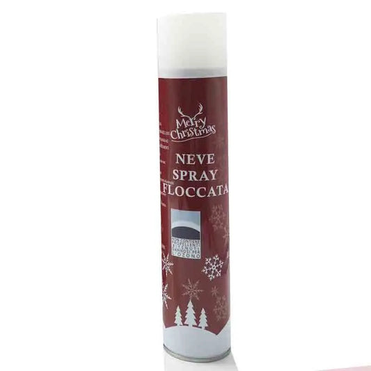 BOTTLE WITH FLOCKED SNOW 750ML