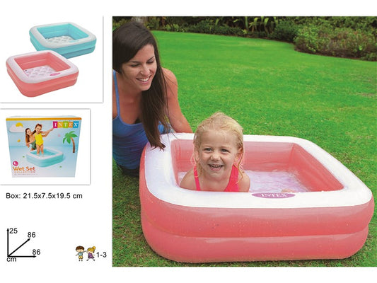 PISCINA BABY QUADRATA CM 86*86*25