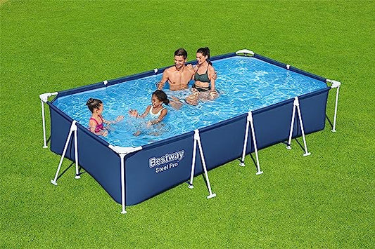 PISCINA BESTWAY RETT.STEEL PRO FRAME 400X211X81 CM. 5.700 LT