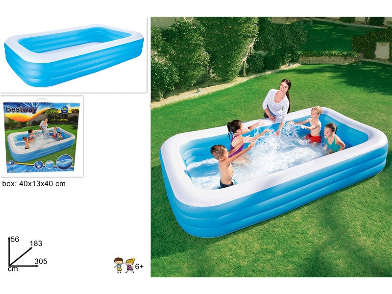 PISCINA FAMILY RETT. CM. 305X183X5654009B