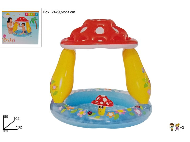PISCINETTA FUNGO 102X89 CM