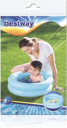 Piscinetta per Bambini a 2 Anelli,