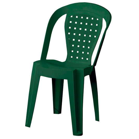 Bistro chair without armrests