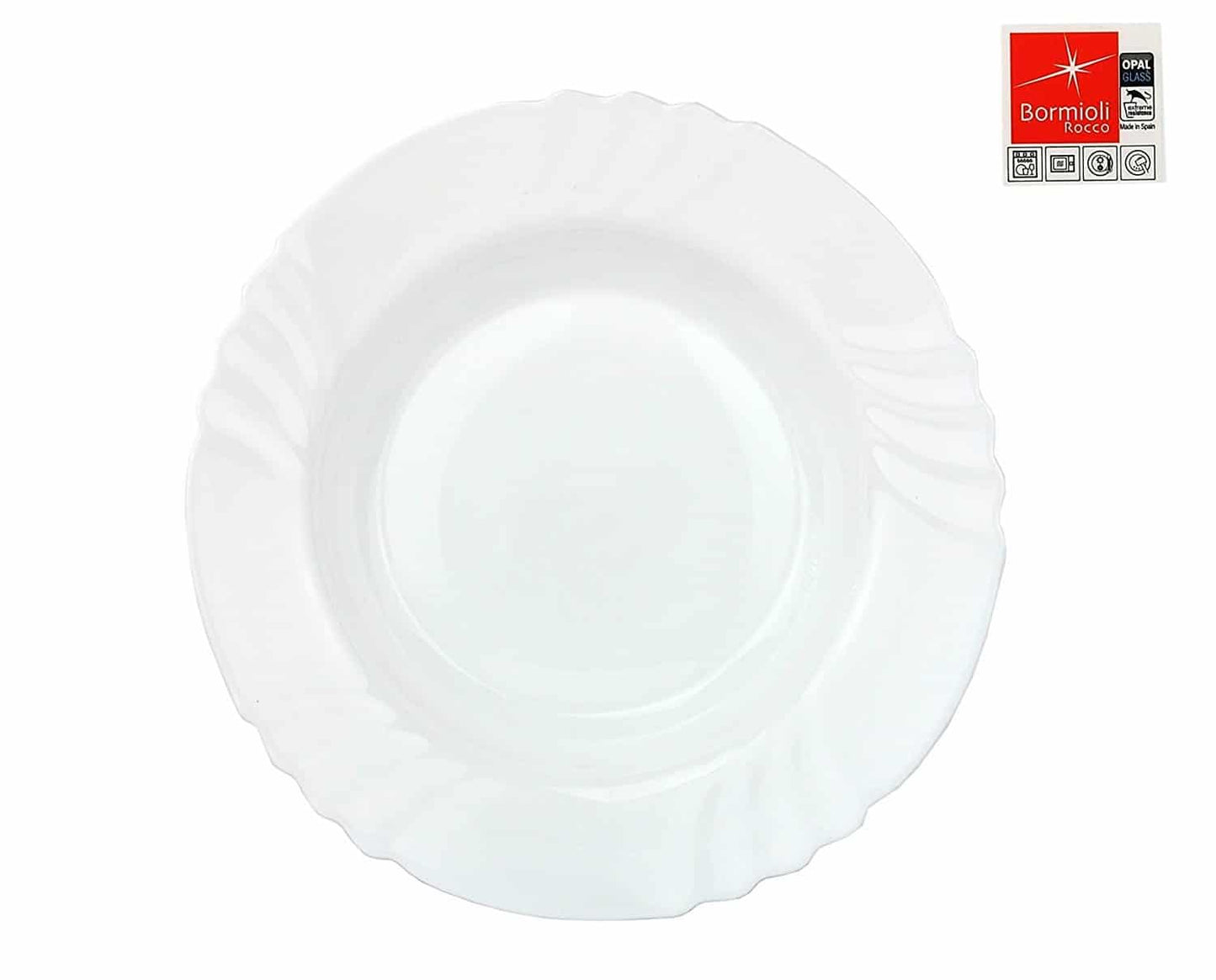 SET OF 6-PIECE DINNER PLATES BORMIOLI EBRO