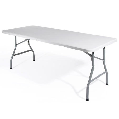 TAVOLO BIRRERIA PIEGH.180X76X73 BIANCO