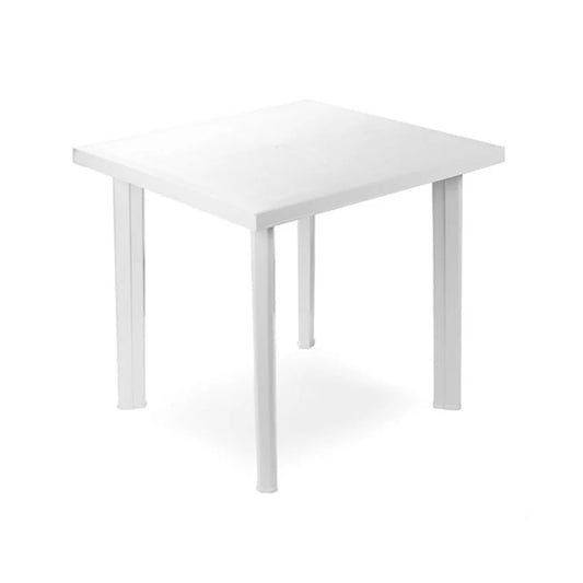 TAVOLO FIOCCO BIANCO 80X75X72H