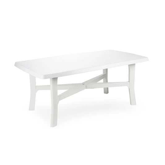 TAVOLO RETTANGOLARE SENNA BIANCO 180X100