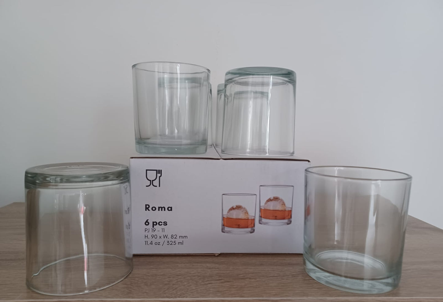 BICCHIERI ROMA 6PZ. 325ML