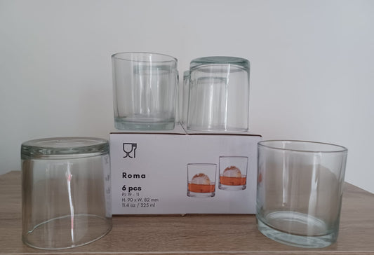 BICCHIERI ROMA 6PZ. 325ML