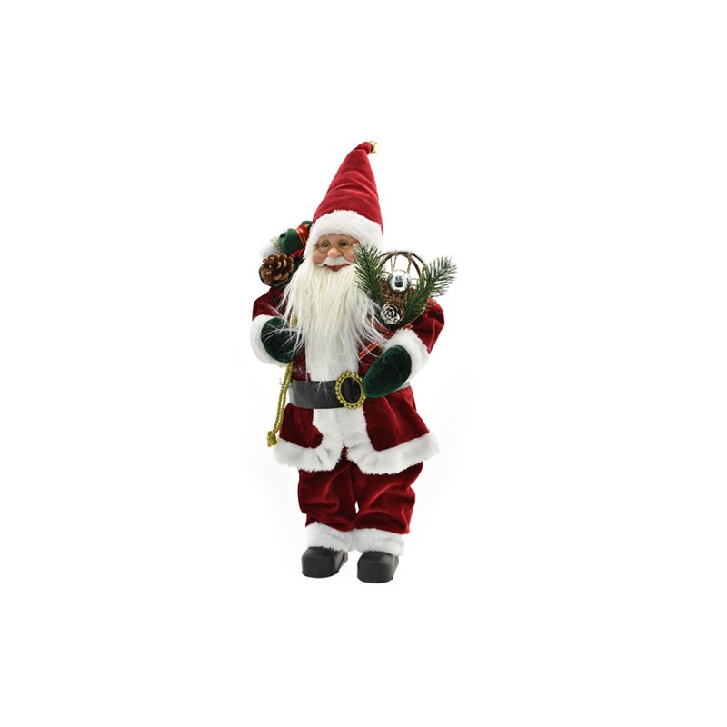 SANTA CLAUS 80CM RED