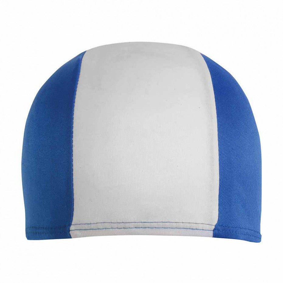 Fabric swimming cap