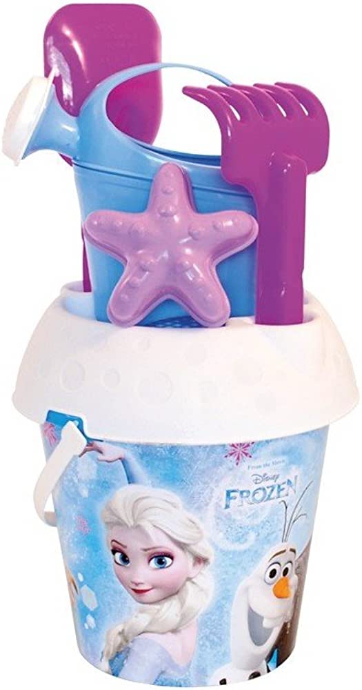 Frozen bucket + water. D.18 cm