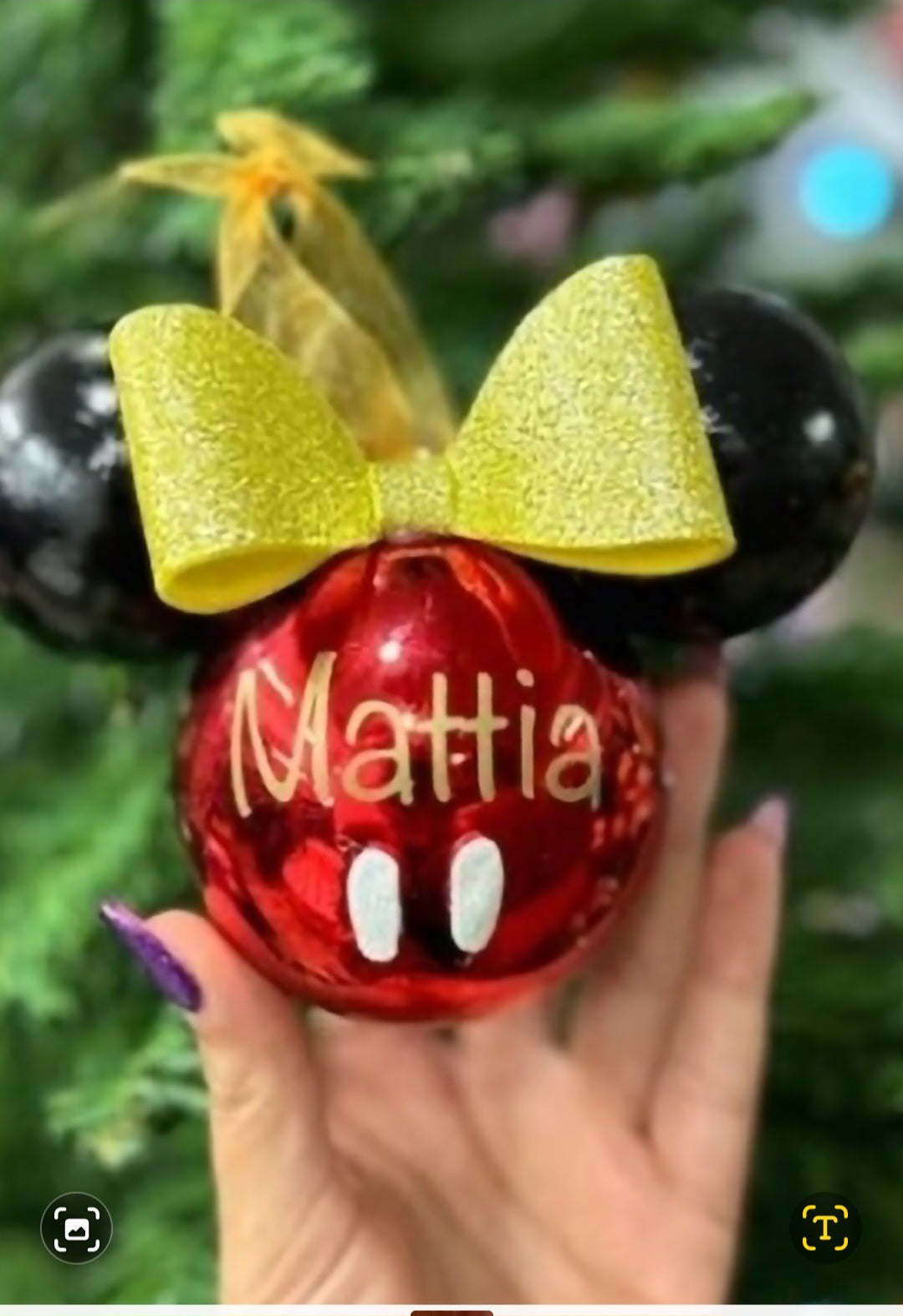 DISNEY BALLS PERSONALIZED WITH NAME