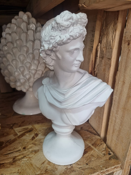 STATUA BUSTO IN CERAMICA h32cm