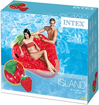 Strawberry floating island mattress