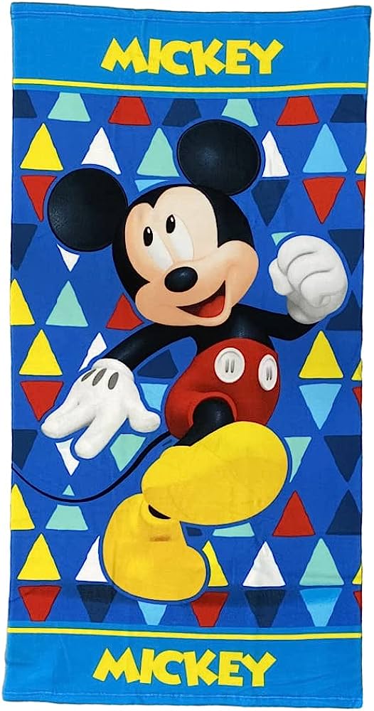 Disney Mickey Mouse children's beach towel