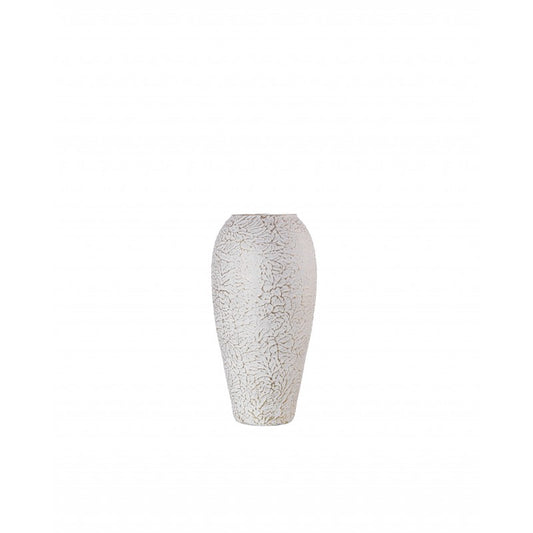 FIDELIS VASE H 37CM. URSULA WHITE